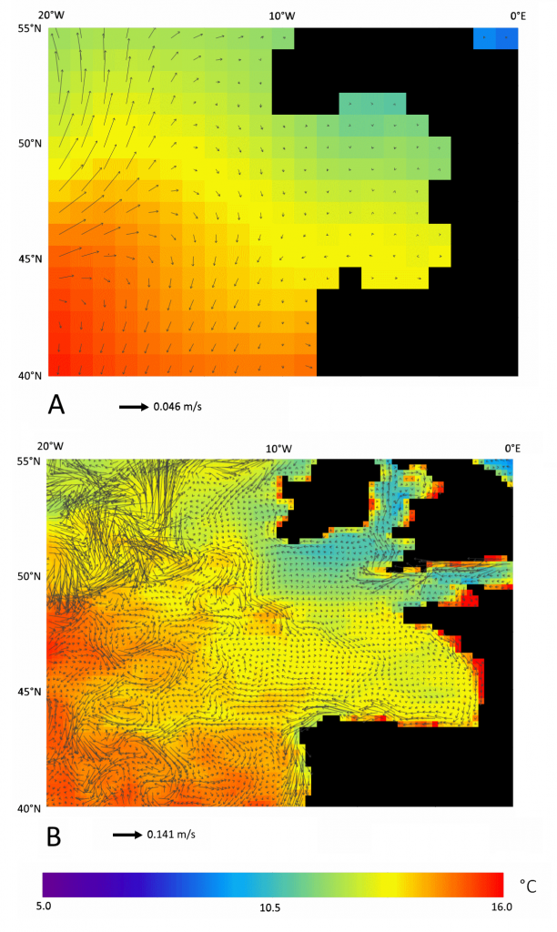 currents temperature